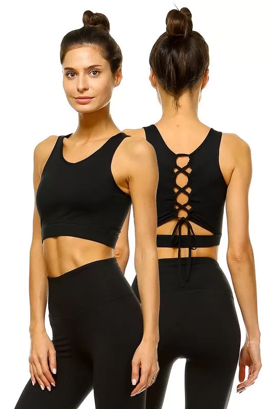 CRISS CROSS SPORTS BRA