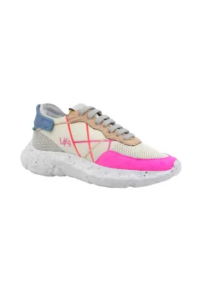 L4K3 Mr Big X Sneaker Donna Pink Blue Y01