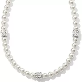 Meridian Petite Pearl Station Necklace