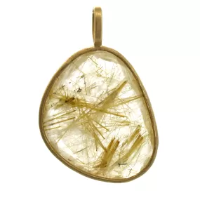 Rutilated Quartz Pendant